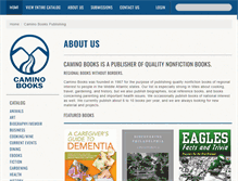 Tablet Screenshot of caminobooks.com